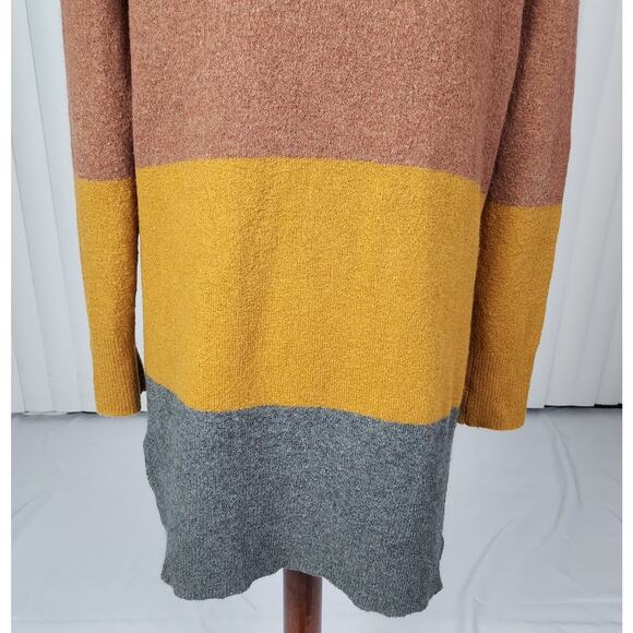 Madewell Kent Colorblock Cardigan Sweater in Coziest Yarn Women's Size XXS - Picture 9 of 11
